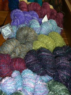 The Touch Yarns showroom is nestled snuggly in the dry earthy landscape near Alexandra in Central Otago