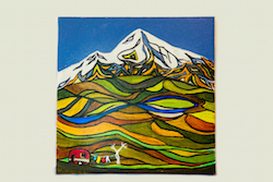 Small tile showing Mt Taranaki