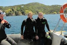 Excited about there first dives