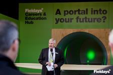 CEO Peter Nation opening the Careers and Education Hub