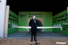 Hon. Steven Joyce opening the Careers and Education Hub