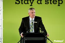 CEO Peter Nation at Fieldays opening