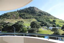 View of Mt Maunganui from the resort