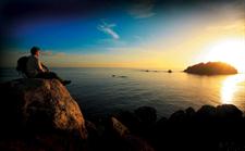 View to Rabbit Island, Mount Maunganui