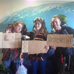 Leaving us...