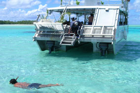Aitutaki lagoon cruise