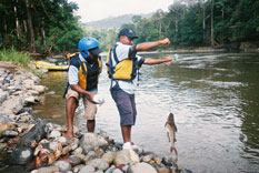 Fishing in Papua New Guinea