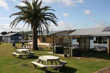 Outdoor BBQ Area