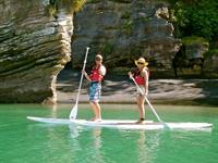 Stand up paddle boarding fun