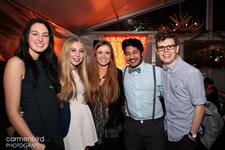Guests enjoying the Stoli lounge