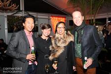 Guests enjoying the Stoli lounge