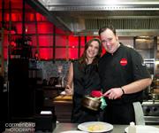 Vanessa Baxter and Chef at The Foodstore