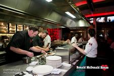 Chefs creating a delicious meal