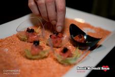 Fancy snacks at the cocktail party