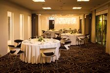 Dine in style in the Pool House Rooms