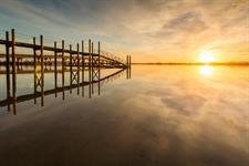 Sunrise provides hotel guests with a treat each morning
