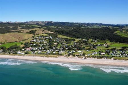 Waipu Cove aerial view 4