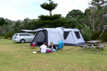 Non-powered tent sites