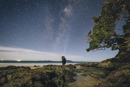 Waipu Cove at night 3 - Russell Ord Photograohy