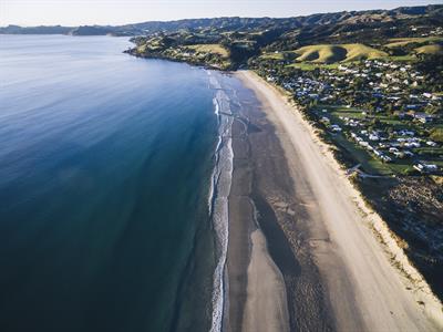 Waipu Cove Aerial View - Russell Ord Photography