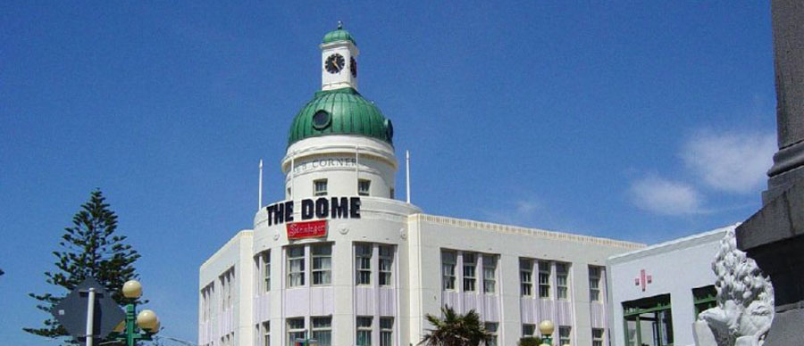 Aroha Luxury Tours - About New Zealand History - The dome