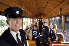 The friendly face of Auckland Tram