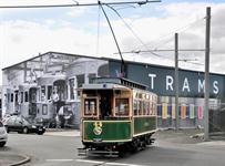 Approaching the Tram Depot
