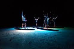 Night Paddle Boarding - KiteSUP is located right next door to Crystal Blue and is a fantastic night adventure!!