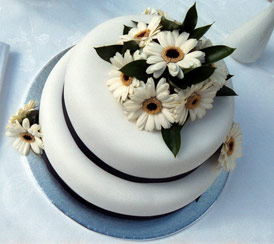 Wedding Cake - KM Photography