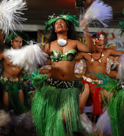Solo Dance at Island Night