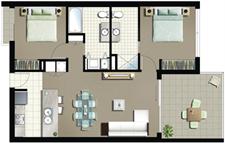 Stage One - 2 Bedroom V1
