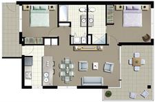 Stage One - 2 Bedroom V3