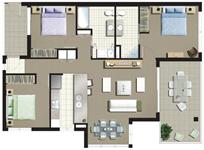 Stage One - 3 Bedroom
