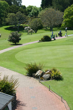 First hole Tee