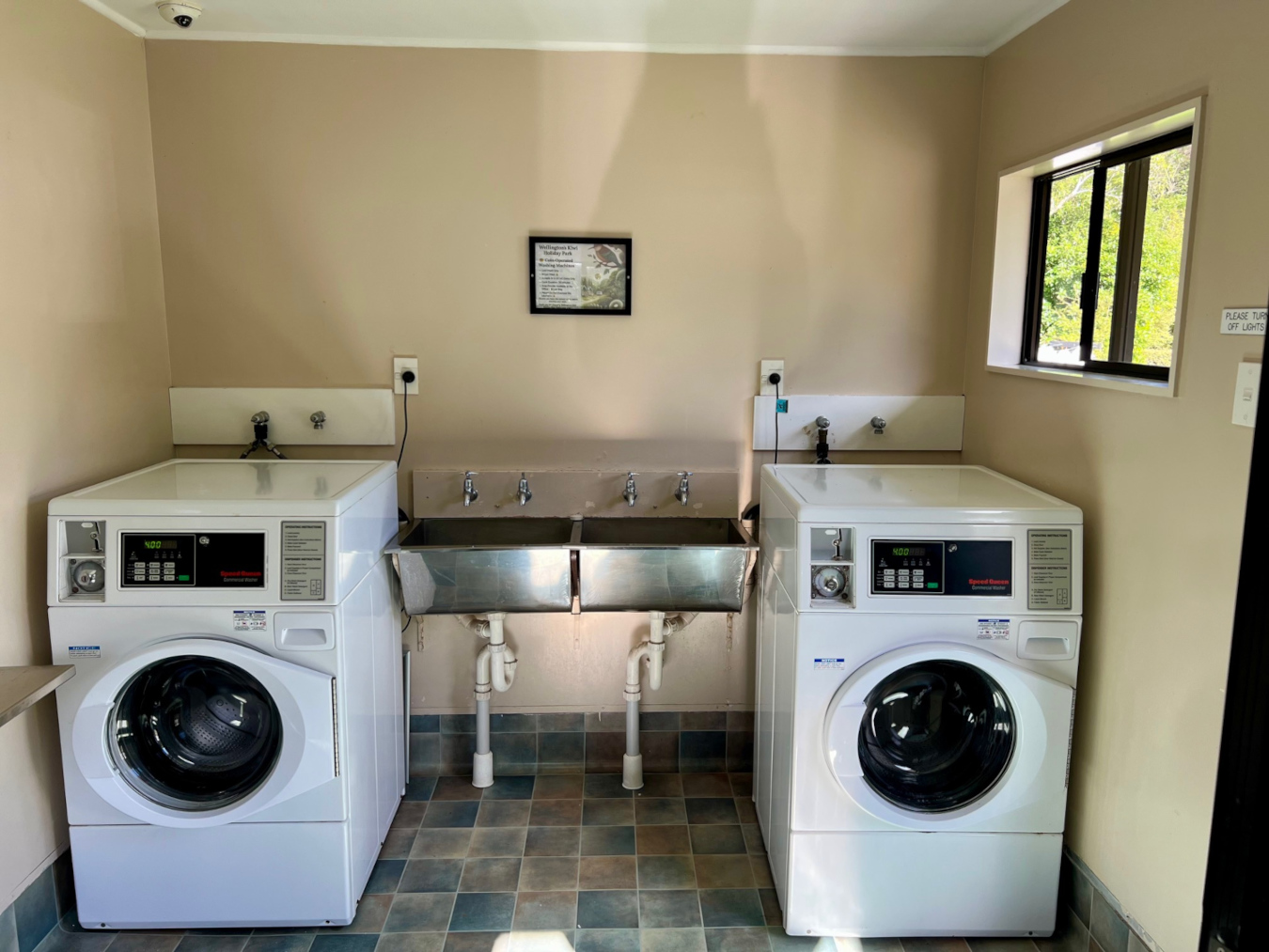 Coin Operated Washing machines
