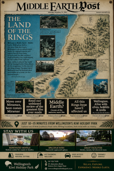 Isengard, Filming Location Harcourt Park 
