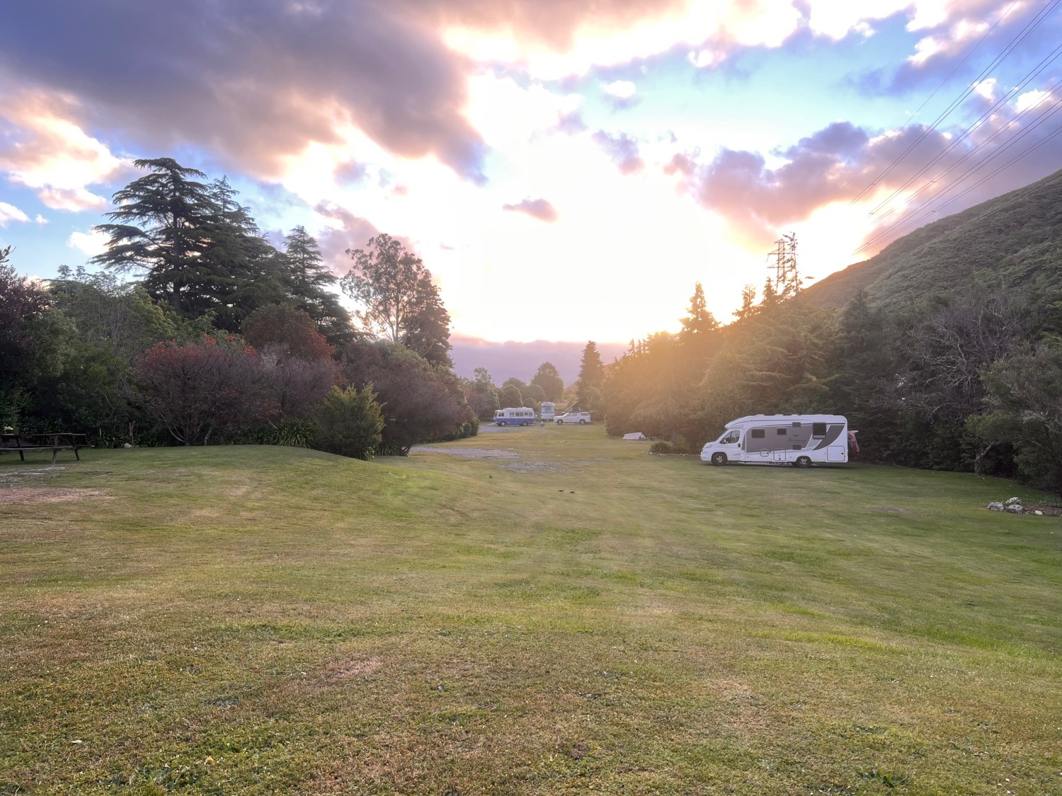 Tent Sites at Wellingtons Kiwi Holiday Park