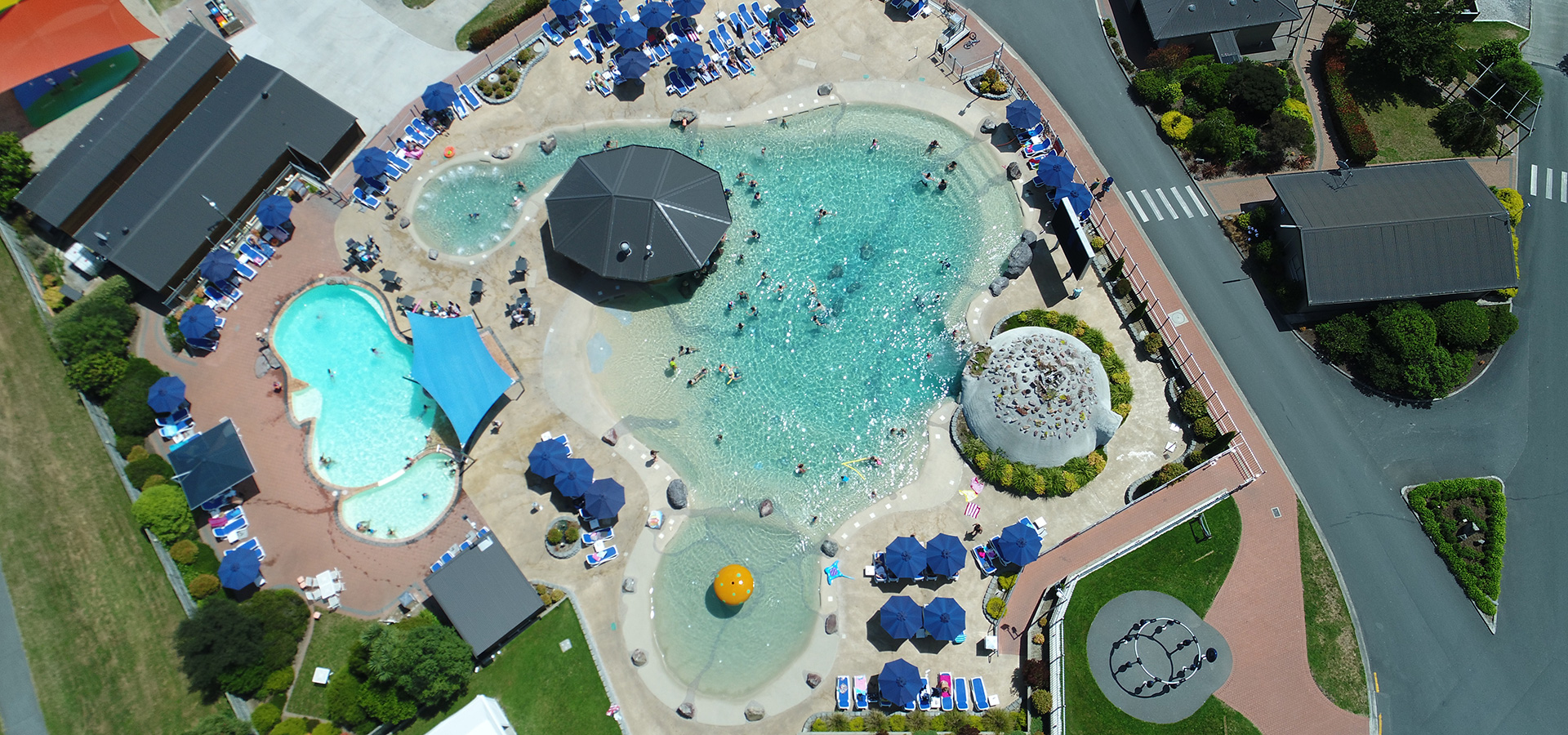 Lake Taupo Holiday Resort Thermally Heated Lagoon Pool