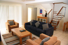 Lounge in Beachside at Yamba Apartment