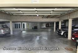 Secure underground carparking