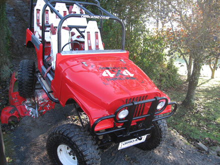 Monster 4X4 Vehicle Front
