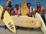 Sufing in Papua New Guinea
