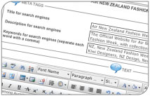 Managing search engine optimisation is easy with our CMS
