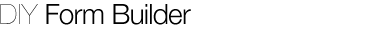 ReserveGroup DIY Form Builder