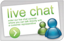 Our Live Chat uses MSN Messenger (the global standard in instant messaging software) embedded in your website. 