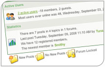 Your Forum allows categorisation of different thread (discussion) types and unlimited threads within each category. 