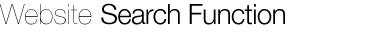 ReserveGroup Website Search Function