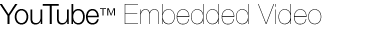 ReserveGroup YouTube Embedded Video