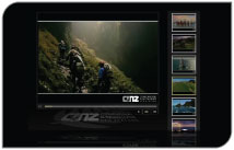 Our Flash™ Video Gallery includes a player that sports your own brand