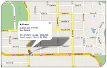 Customers can easily print the map and driving directions too! 